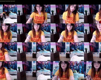 blueasfuck — 21 minute Chaturbate female cam show recording, 1080p, Apr 21, 2019