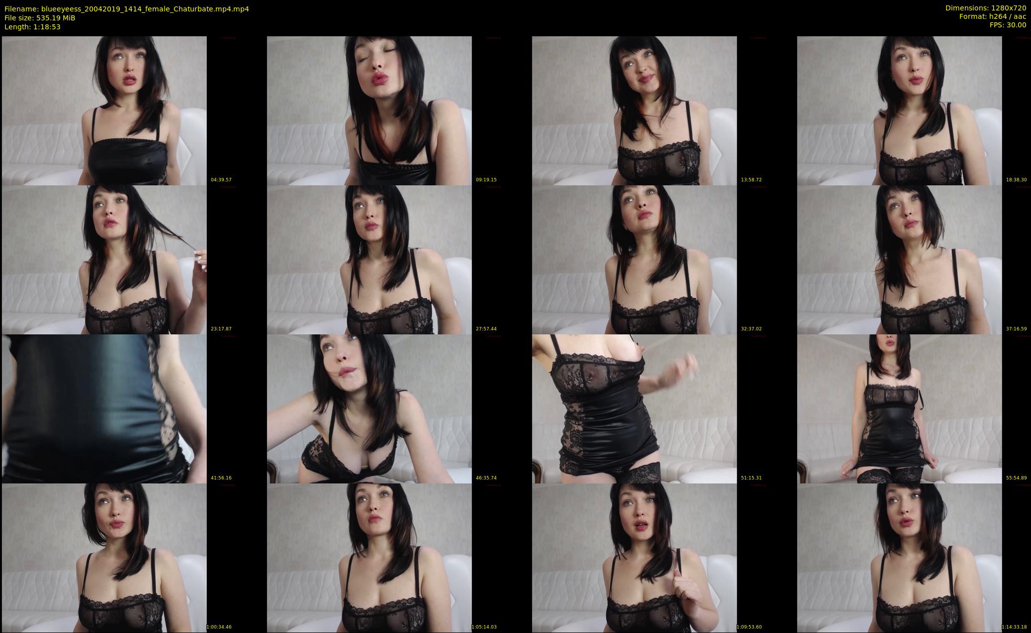 blueeyeess — 79 minute Chaturbate female cam show recording, 720p, Apr 20, 2019