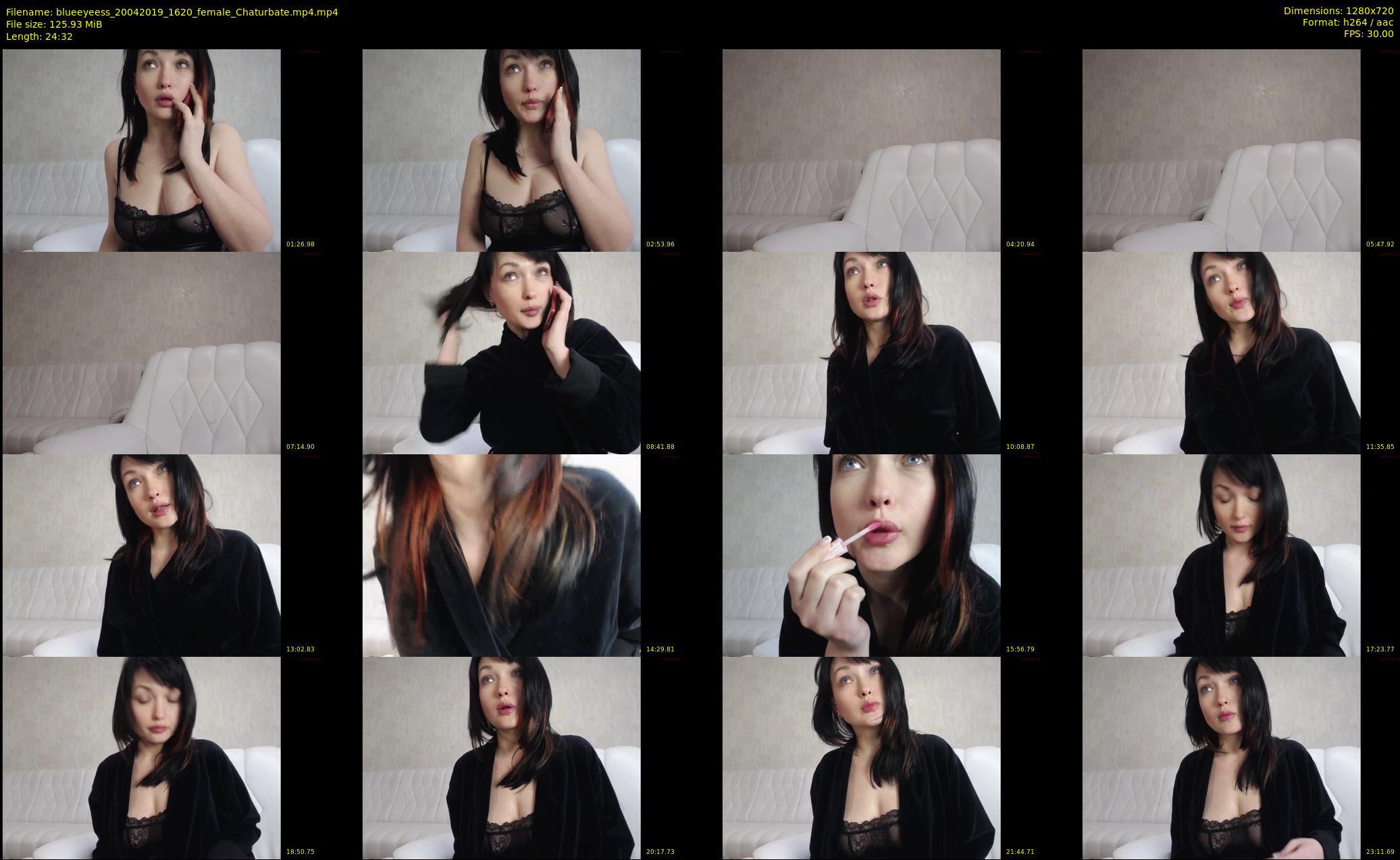 blueeyeess — 25 minute Chaturbate female cam show recording, 720p, Apr 20, 2019