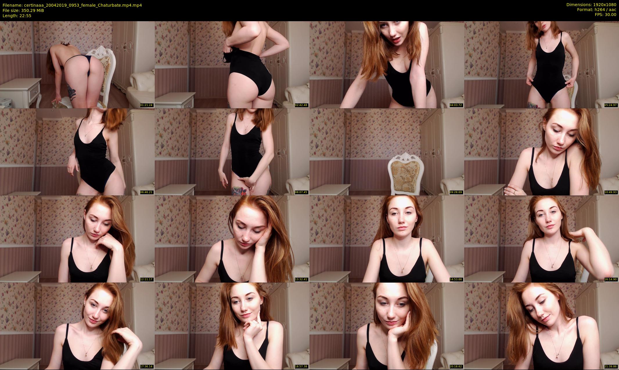 certinaaa — 23 minute Chaturbate female cam show recording, 1080p, Apr 20, 2019