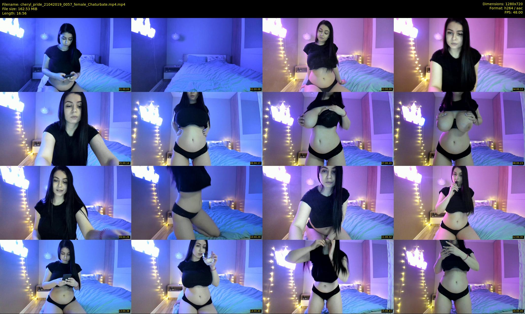 cheryl_pride — 17 minute Chaturbate female cam show recording, 720p, Apr 21, 2019
