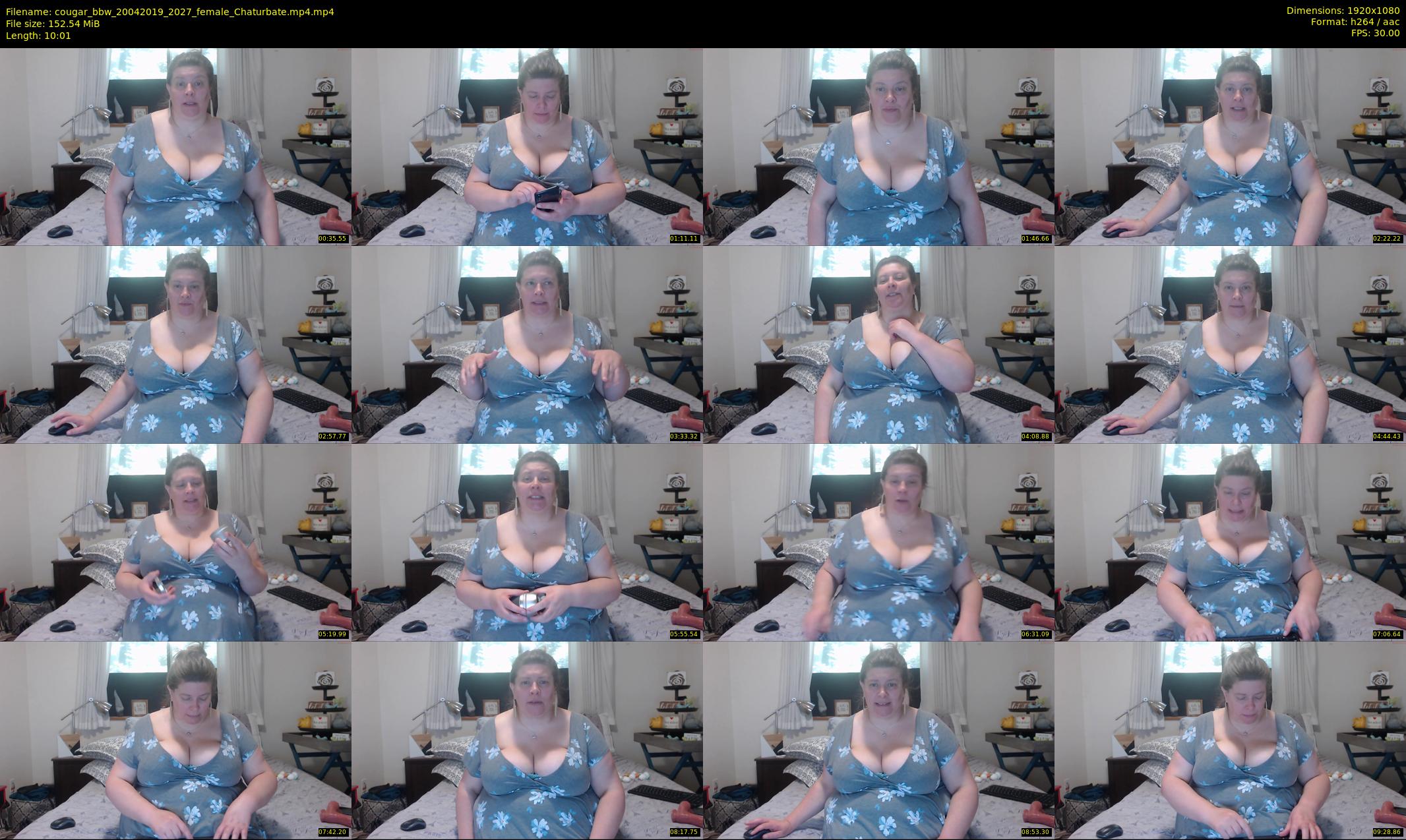 cougar_bbw — 11 minute Chaturbate female cam show recording, 1080p, Apr 20, 2019