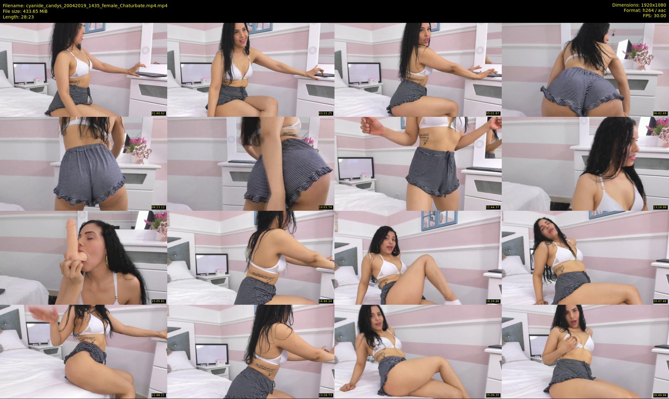 cyanide_candys — 29 minute Chaturbate female cam show recording, 1080p, Apr 20, 2019