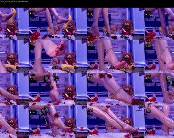 deliciousfeetx — 62 minute Chaturbate female cam show recording, 720p, Apr 20, 2019