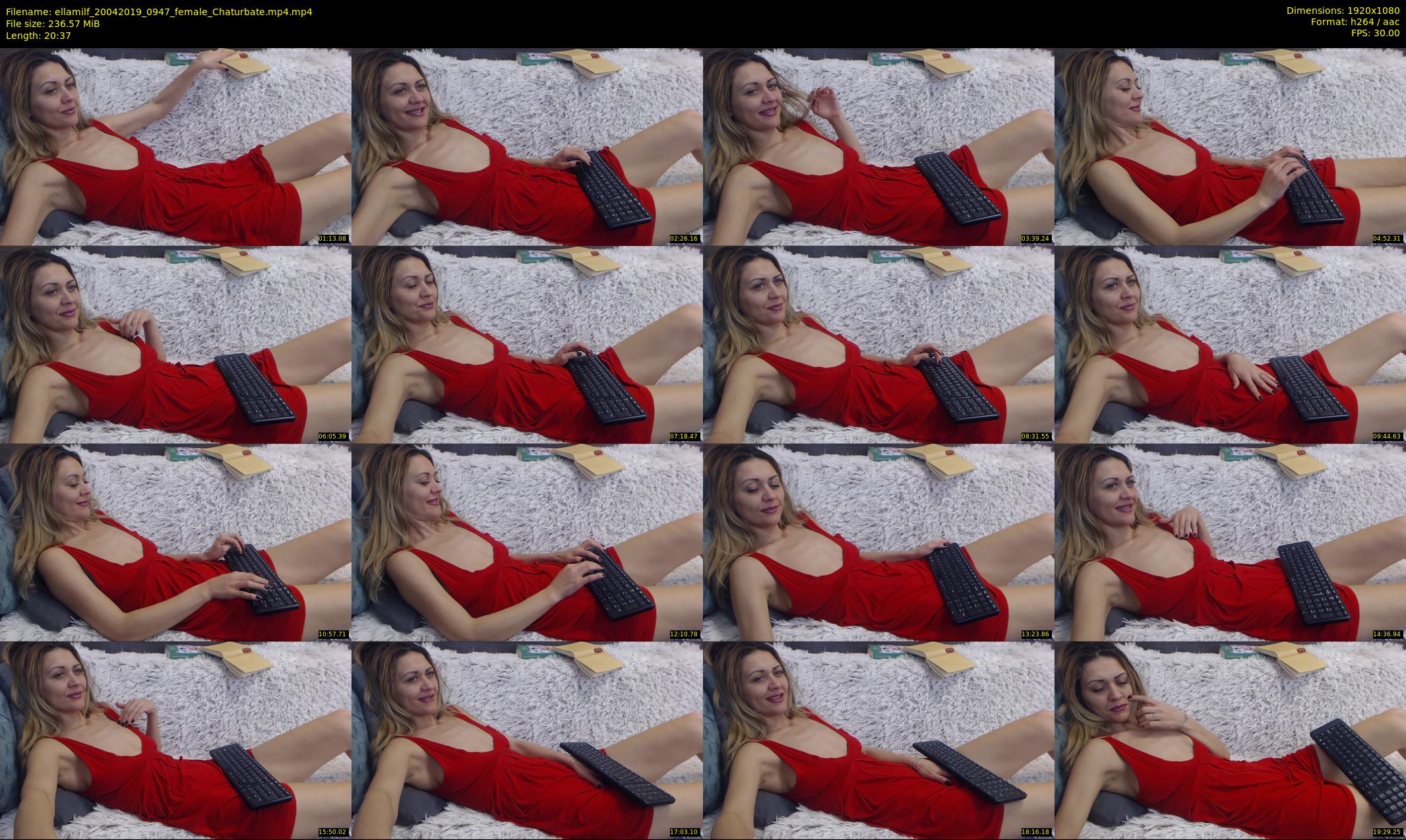 ellamilf — 21 minute Chaturbate female cam show recording, 1080p, Apr 20, 2019