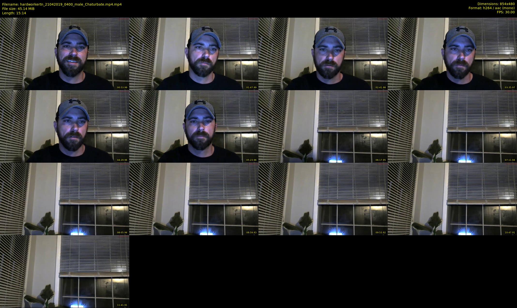 hardworkertn — 16 minute Chaturbate male cam show recording, 480p, Apr 21, 2019