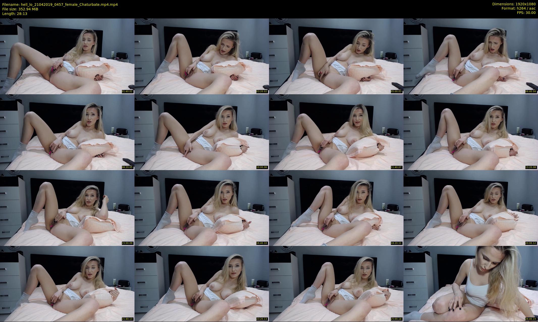 hell_lo — 29 minute Chaturbate female cam show recording, 1080p, Apr 21, 2019