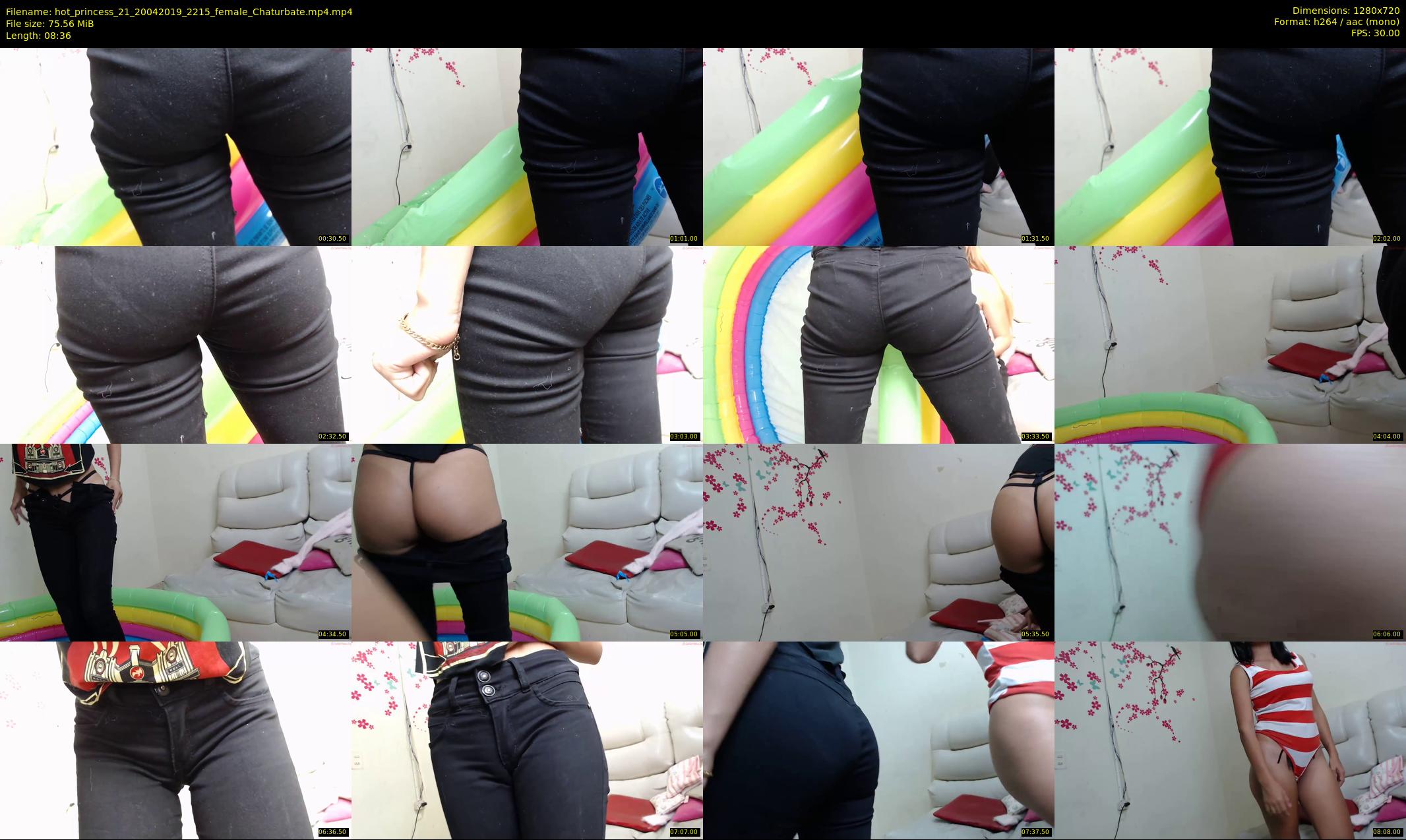 hot_princess_21 — 9 minute Chaturbate female cam show recording, 720p, Apr 20, 2019