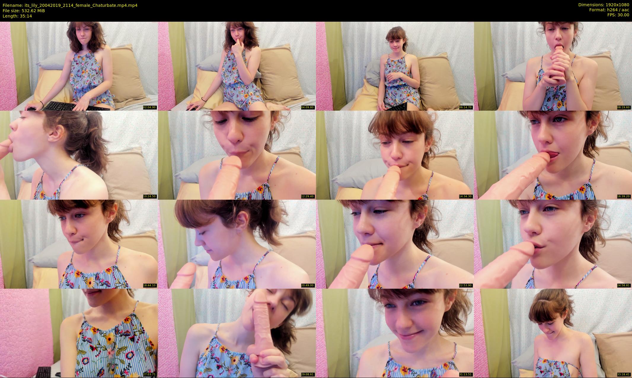 its_lily — 36 minute Chaturbate female cam show recording, 1080p, Apr 20, 2019