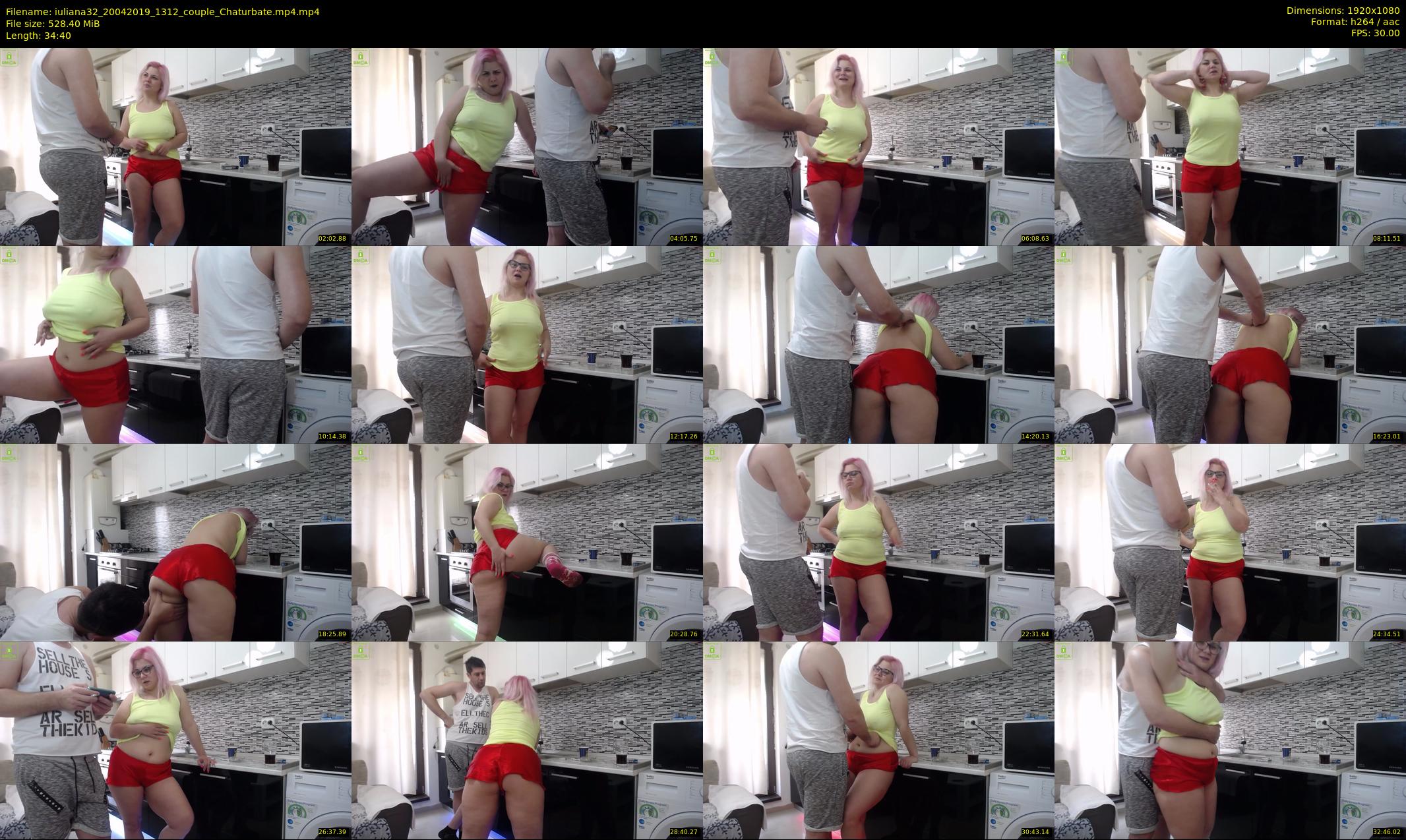 iuliana32 — 35 minute Chaturbate couple cam show recording, 1080p, Apr 20, 2019