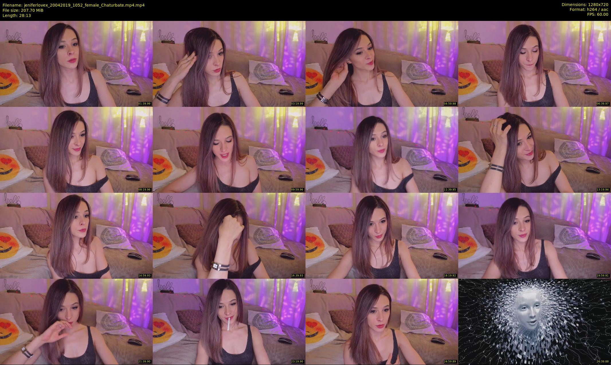 jeniferlovex — 29 minute Chaturbate female cam show recording, 720p, Apr 20, 2019