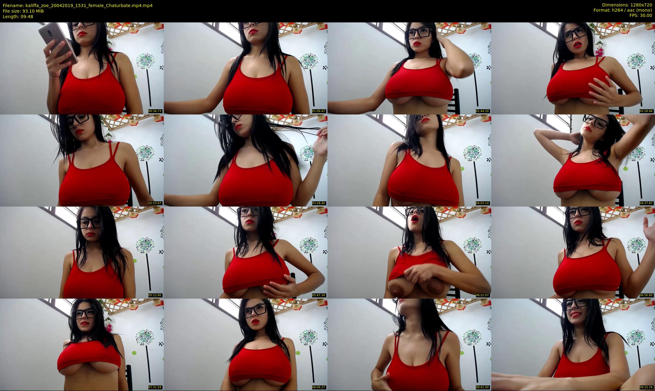 kaliffa_zoe — 10 minute Chaturbate female cam show recording, 720p, Apr 20, 2019