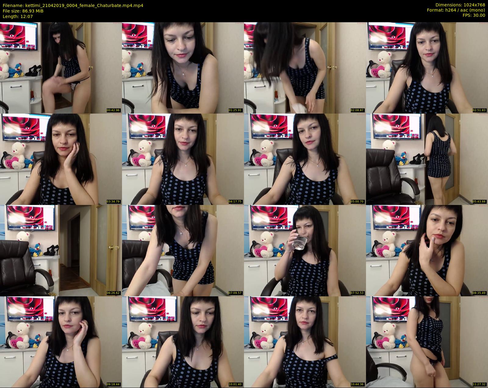 kettimi — 13 minute Chaturbate female cam show recording, 720p, Apr 21, 2019