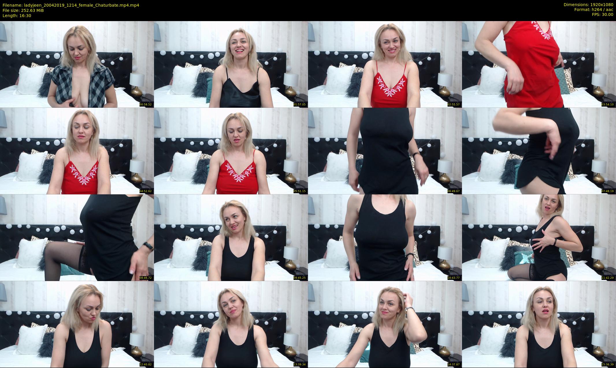 ladyjeen — 17 minute Chaturbate female cam show recording, 1080p, Apr 20, 2019