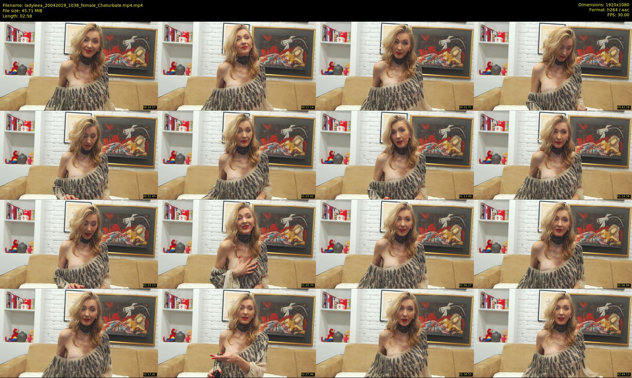 ladyleea — 3 minute Chaturbate female cam show recording, 1080p, Apr 20, 2019
