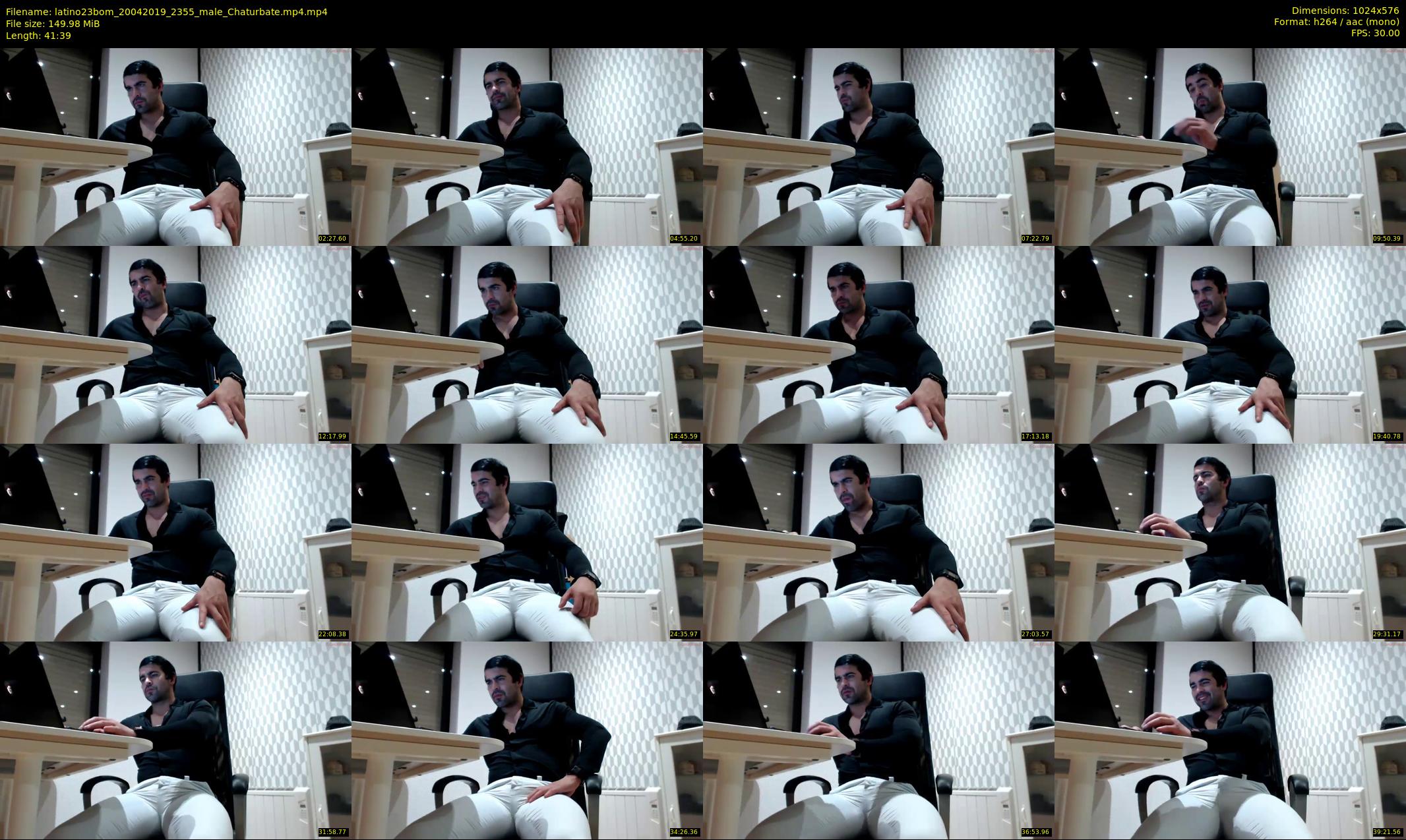 latino23bom — 42 minute Chaturbate male cam show recording, 480p, Apr 20, 2019
