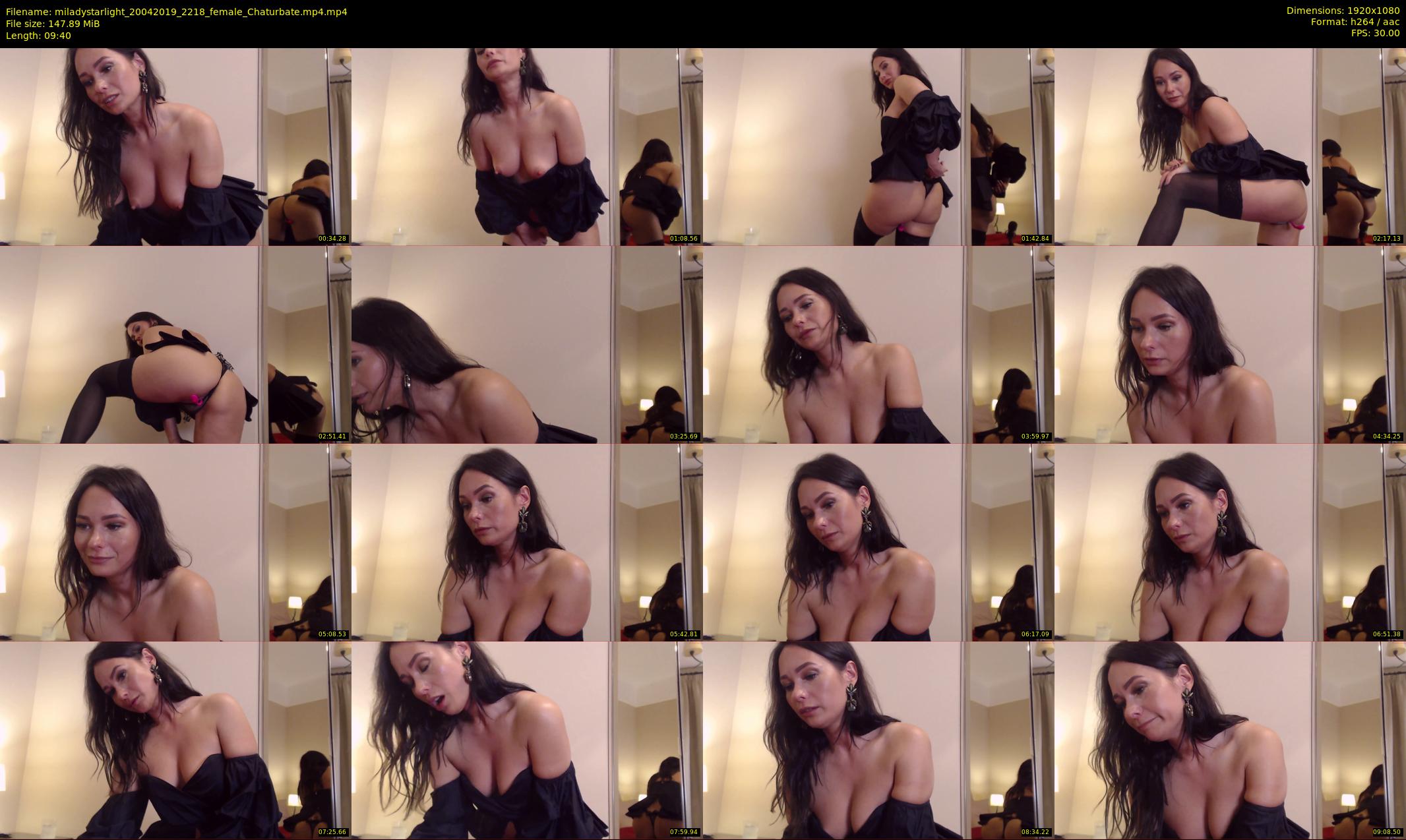 miladystarlight — 10 minute Chaturbate female cam show recording, 1080p, Apr 20, 2019