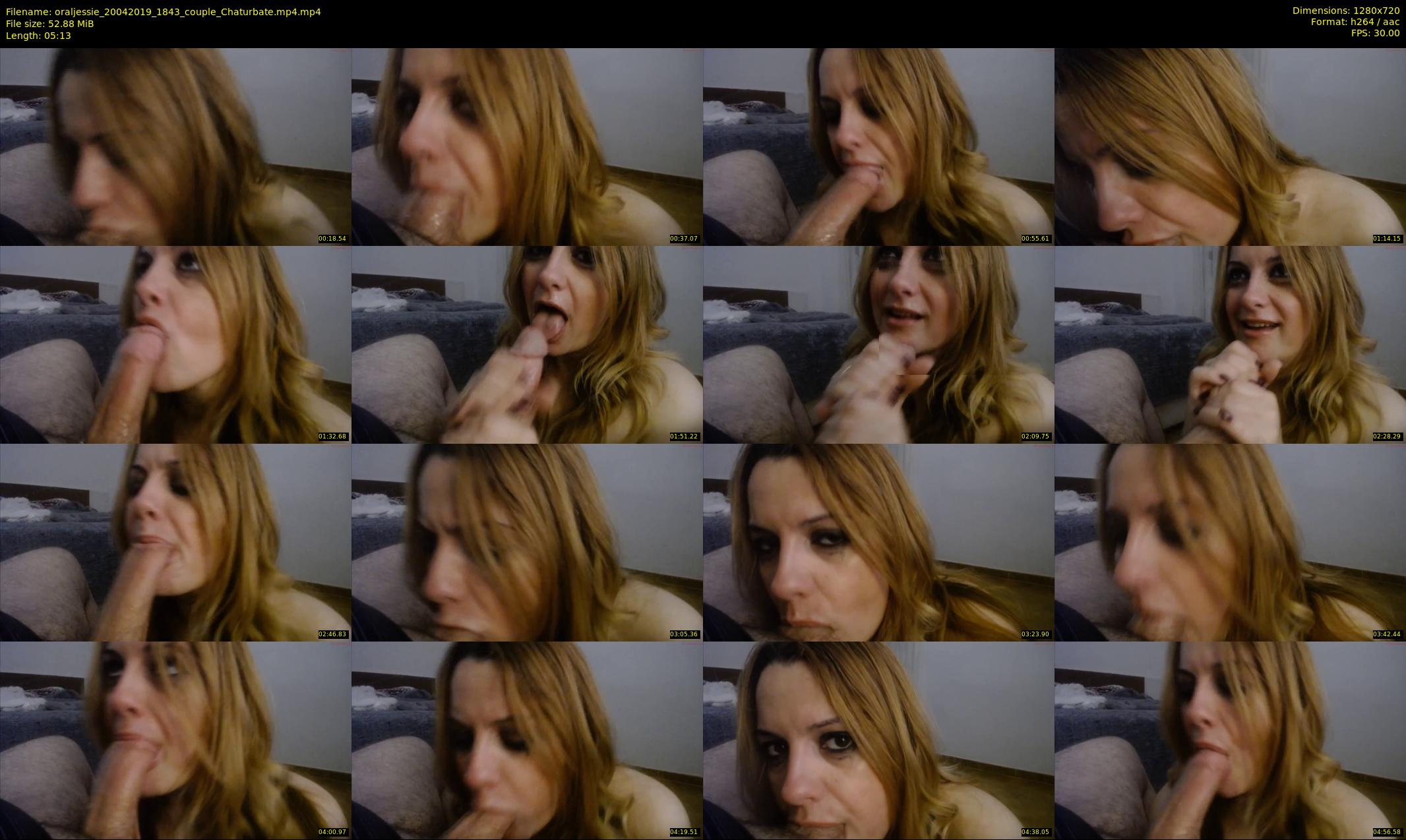 oraljessie — 6 minute Chaturbate couple cam show recording, 720p, Apr 20, 2019
