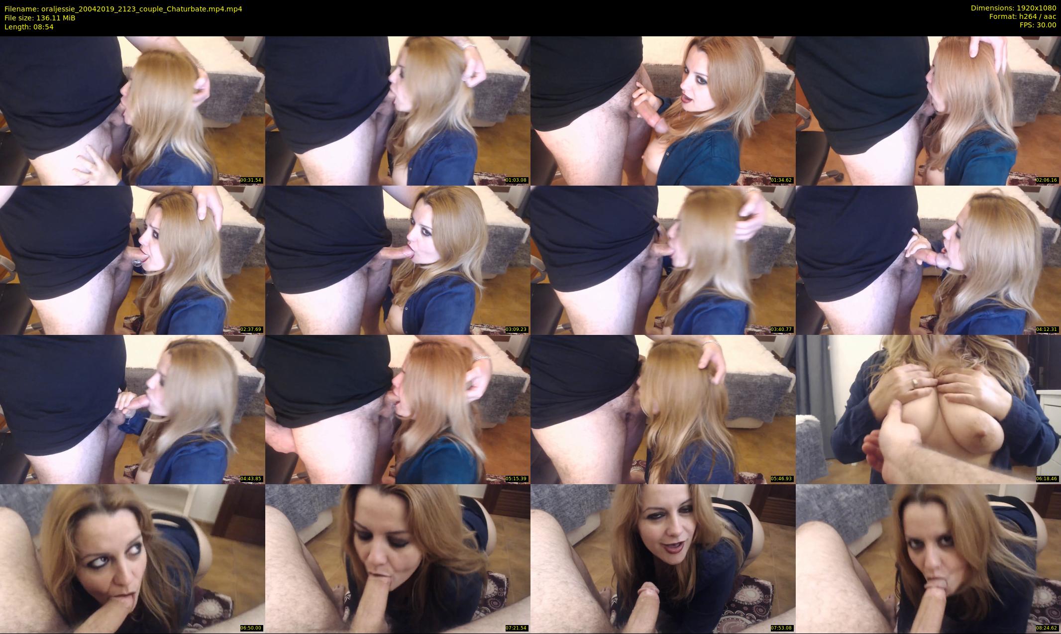 oraljessie — 9 minute Chaturbate couple cam show recording, 1080p, Apr 20, 2019