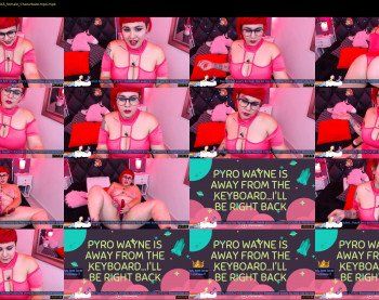 pyrowayne — 93 minute Chaturbate female cam show recording, 720p, Apr 20, 2019