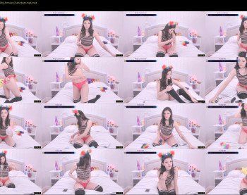 rainbowslut — 56 minute Chaturbate female cam show recording, 720p, Apr 20, 2019