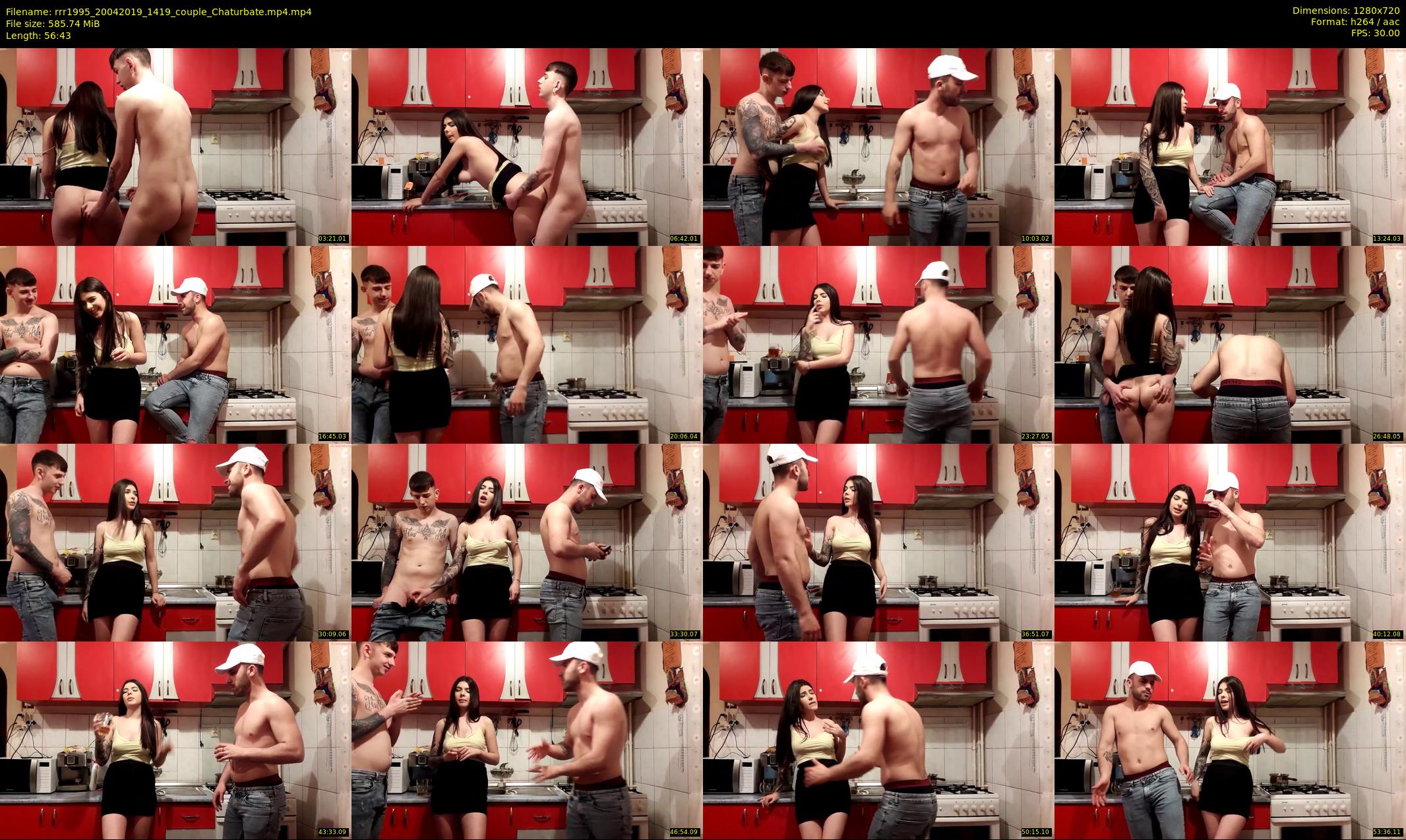 rrr1995 — 57 minute Chaturbate couple cam show recording, 720p, Apr 20, 2019