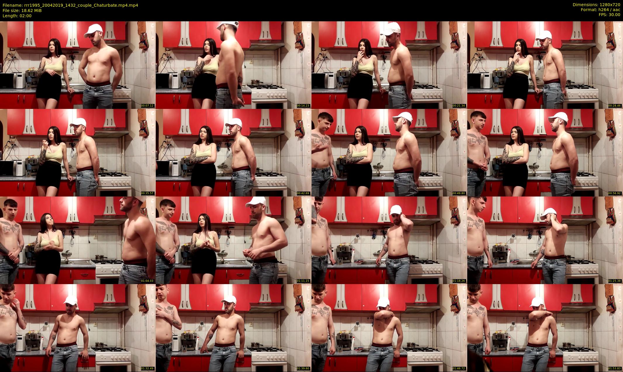 rrr1995 — 2 minute Chaturbate couple cam show recording, 720p, Apr 20, 2019