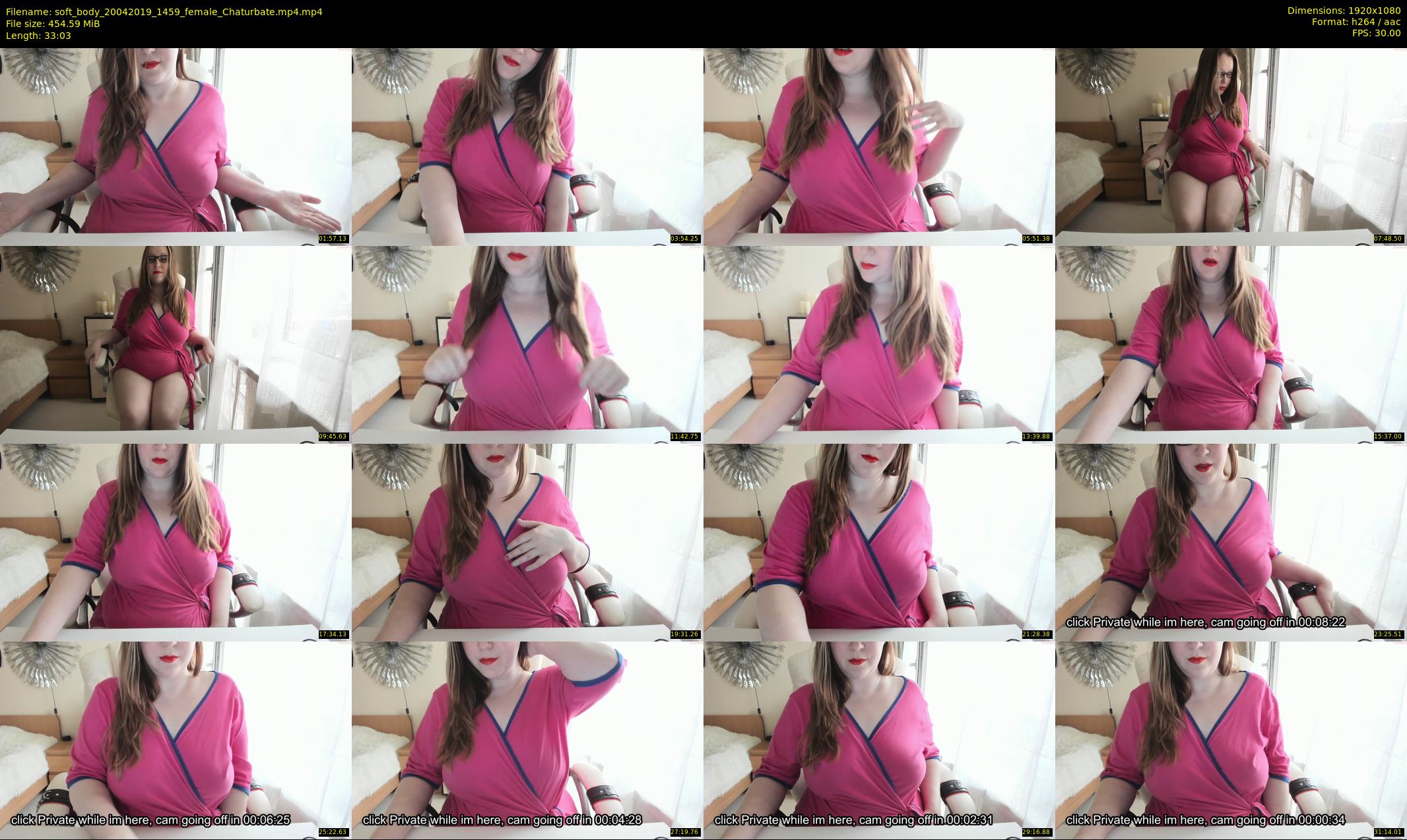 soft_body — 34 minute Chaturbate female cam show recording, 1080p, Apr 20, 2019
