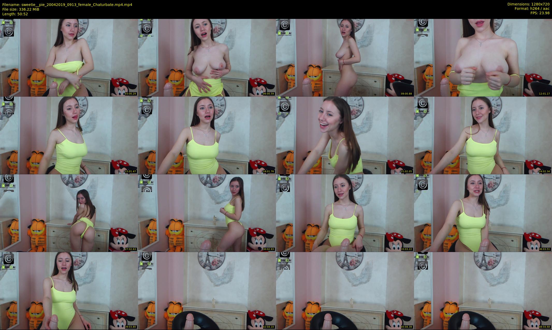 sweetie__pie — 51 minute Chaturbate female cam show recording, 720p, Apr 20, 2019