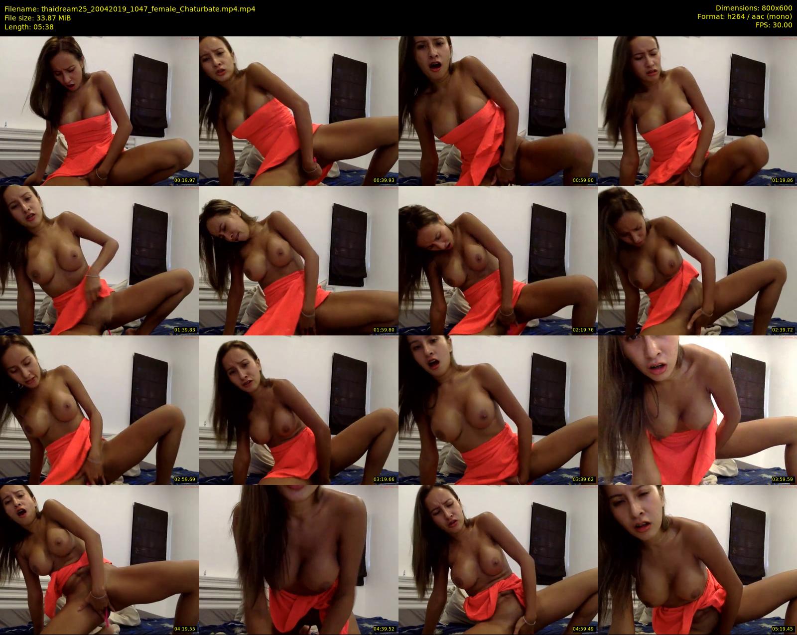 thaidream25 — 6 minute Chaturbate female cam show recording, 480p, Apr 20, 2019