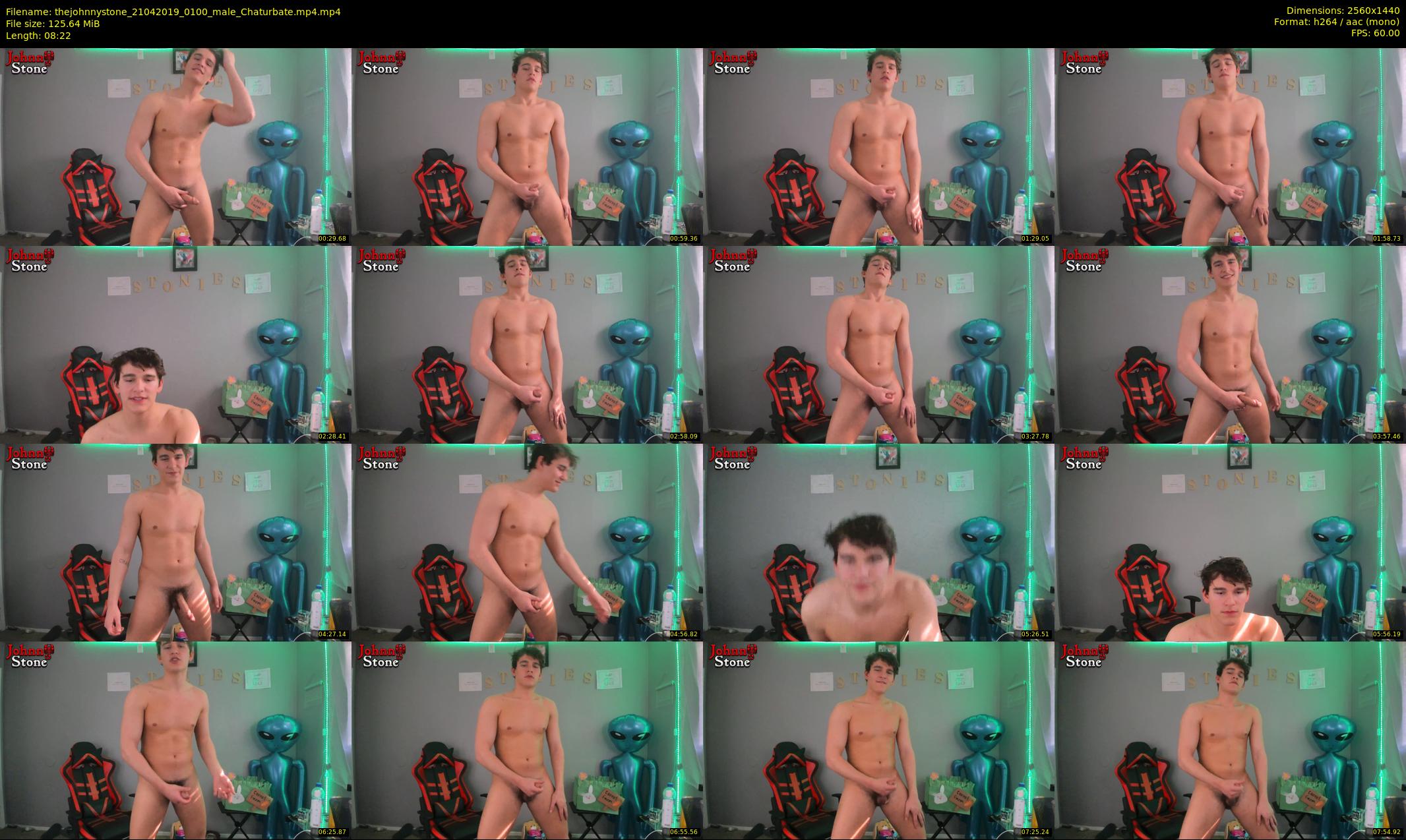 thejohnnystone — 9 minute Chaturbate male cam show recording, 1080p, Apr 21, 2019