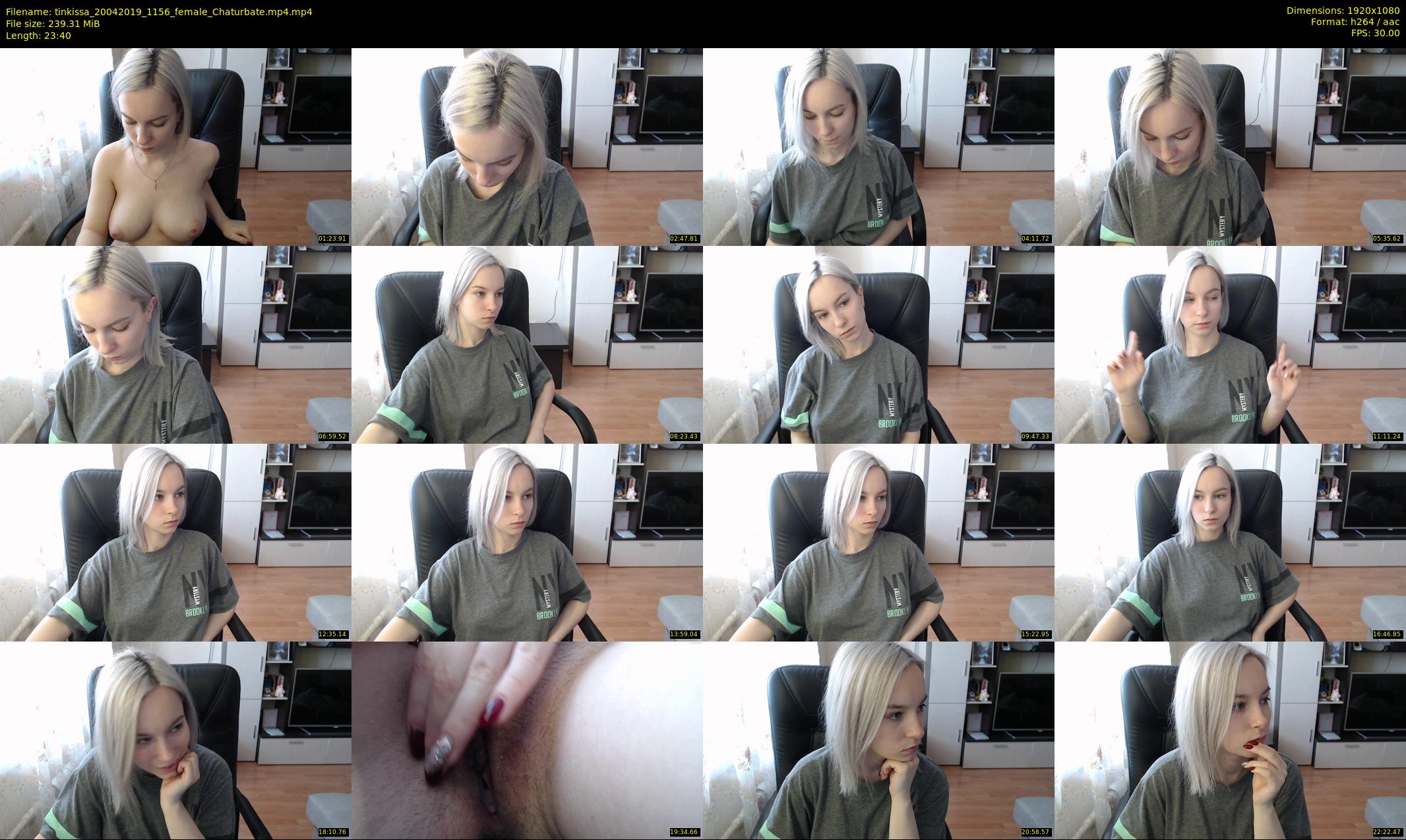 tinkissa — 24 minute Chaturbate couple cam show recording, 1080p, Apr 20, 2019