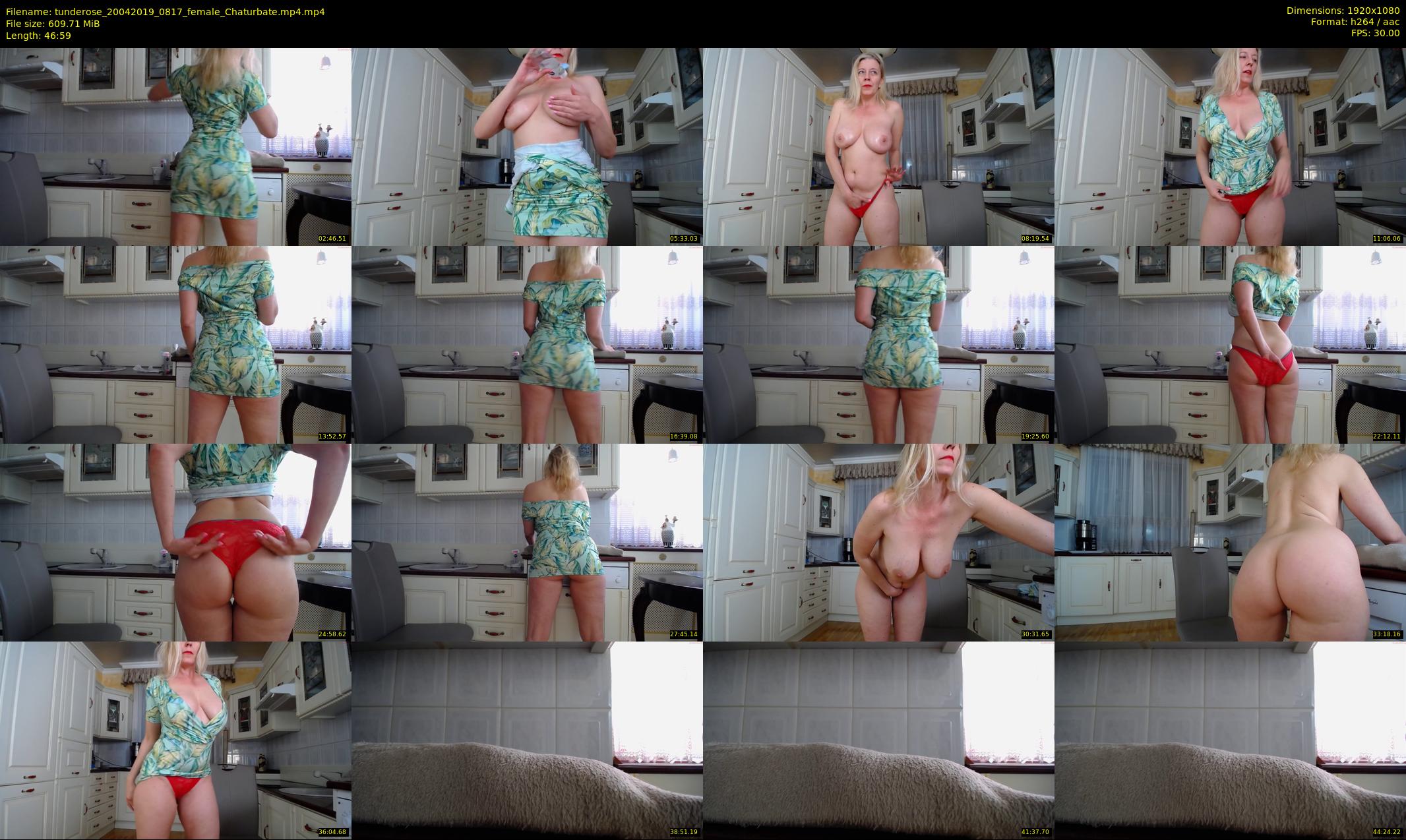 tunderose — 47 minute Chaturbate female cam show recording, 1080p, Apr 20, 2019