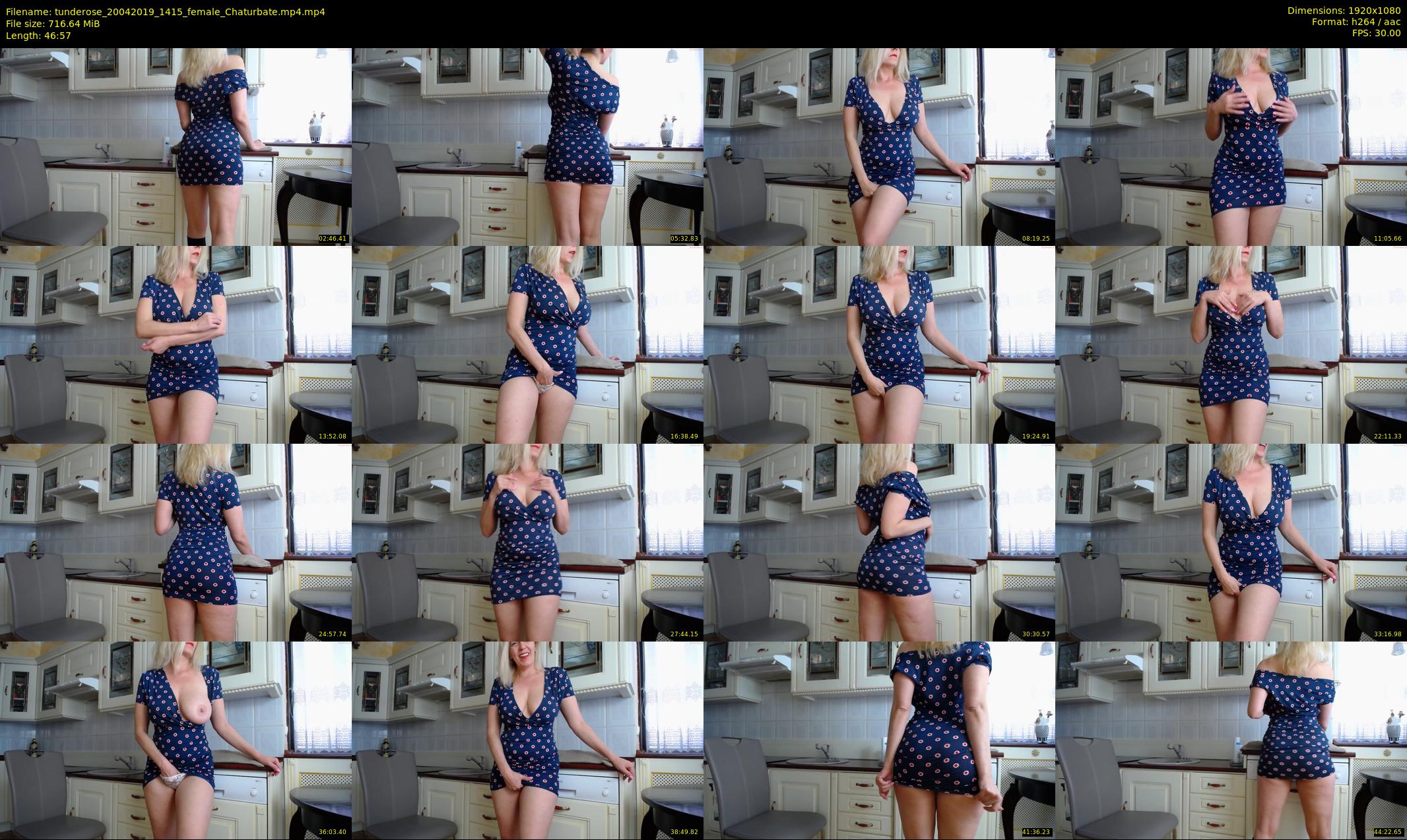 tunderose — 47 minute Chaturbate female cam show recording, 1080p, Apr 20, 2019