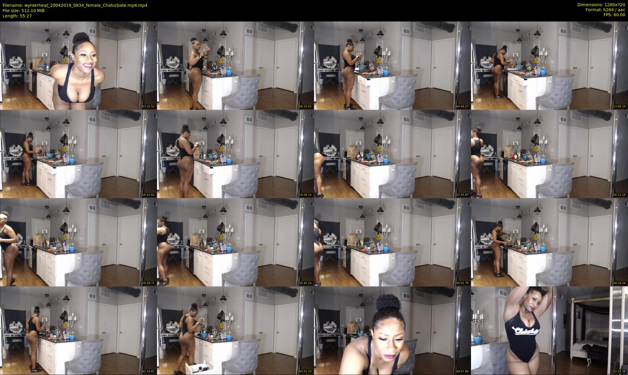 wynterheat — 56 minute Chaturbate female cam show recording, 720p, Apr 20, 2019