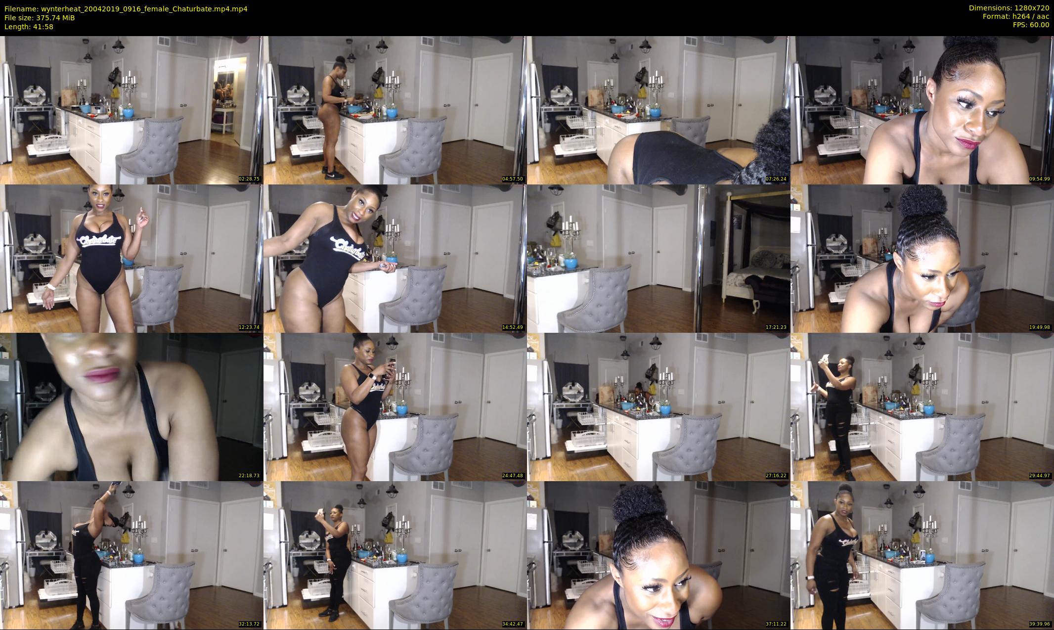 wynterheat — 42 minute Chaturbate female cam show recording, 720p, Apr 20, 2019