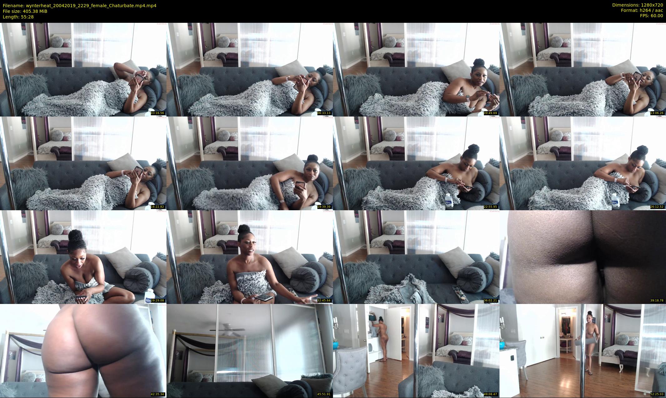 wynterheat — 56 minute Chaturbate female cam show recording, 720p, Apr 20, 2019