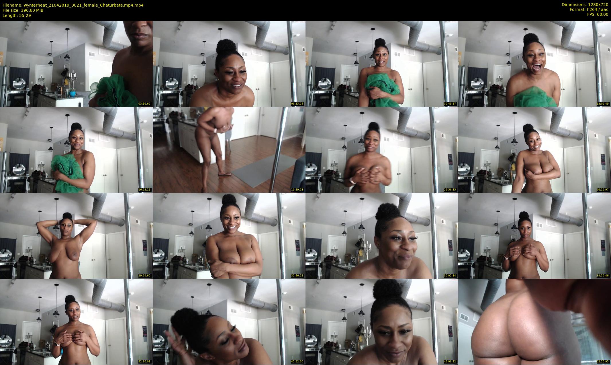 wynterheat — 56 minute Chaturbate female cam show recording, 720p, Apr 21, 2019