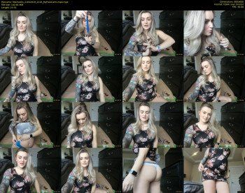 MsCheeks — 24 minute MyFreeCams cam show recording, 480p, Apr 21, 2019