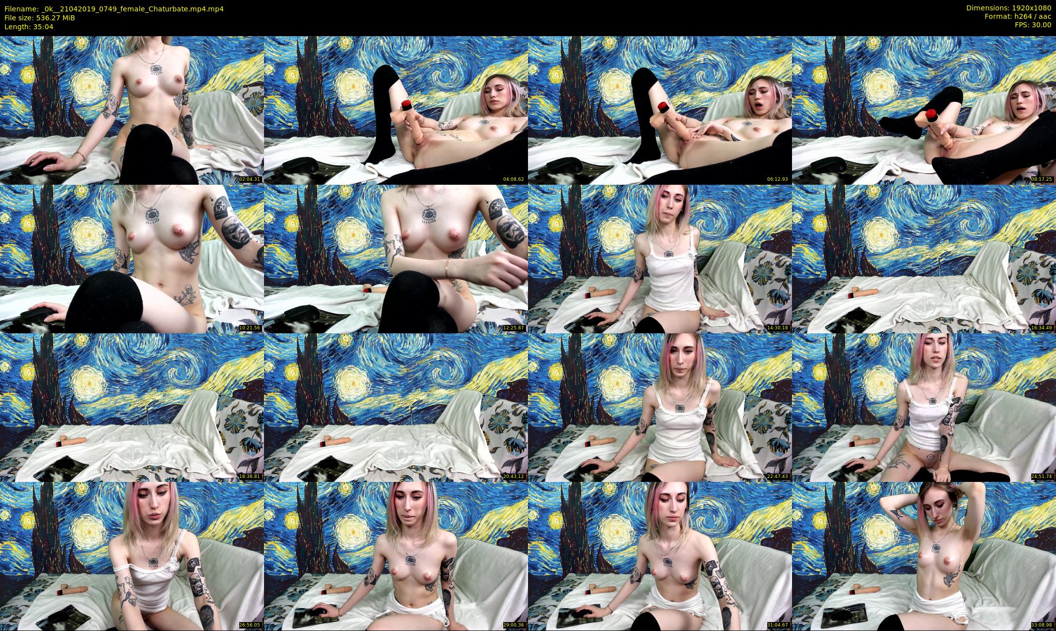 _0k_ — 36 minute Chaturbate female cam show recording, 1080p, Apr 21, 2019