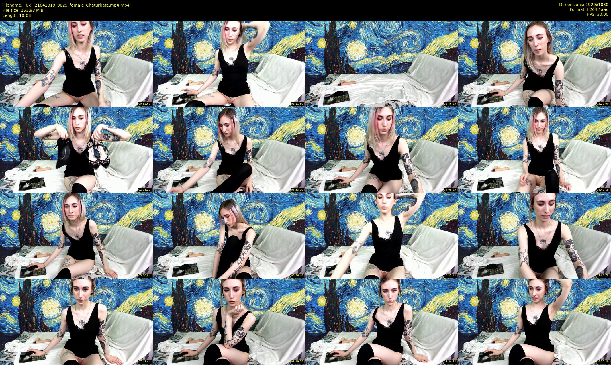 _0k_ — 11 minute Chaturbate female cam show recording, 1080p, Apr 21, 2019