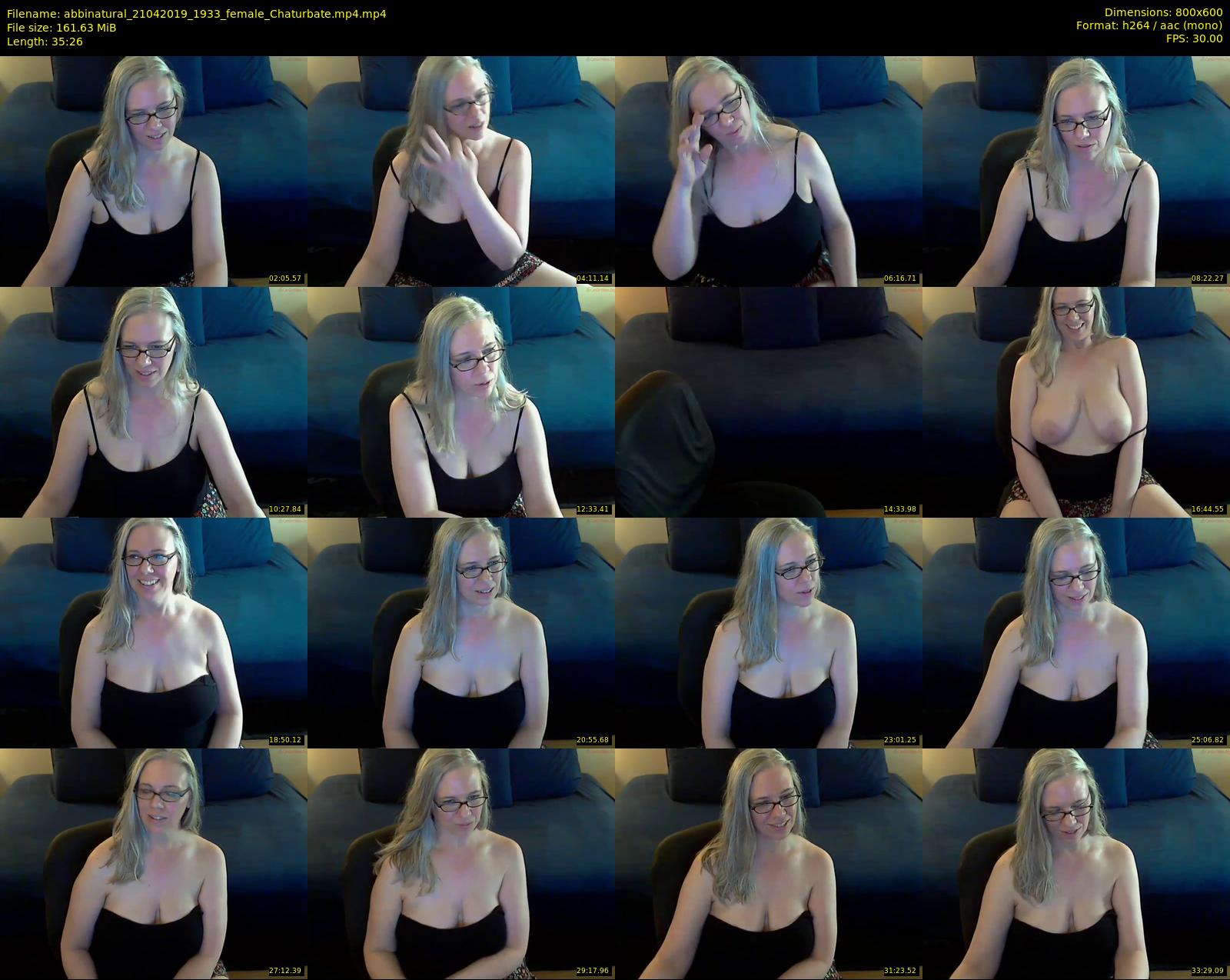 abbinatural — 36 minute Chaturbate female cam show recording, 480p, Apr 21, 2019