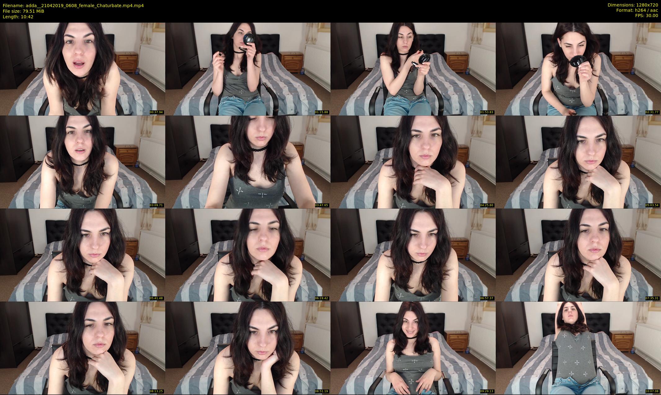 adda_ — 11 minute Chaturbate female cam show recording, 720p, Apr 21, 2019