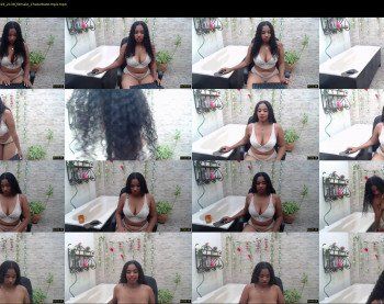 afrodita_smith08 — 31 minute Chaturbate female cam show recording, 720p, Apr 21, 2019