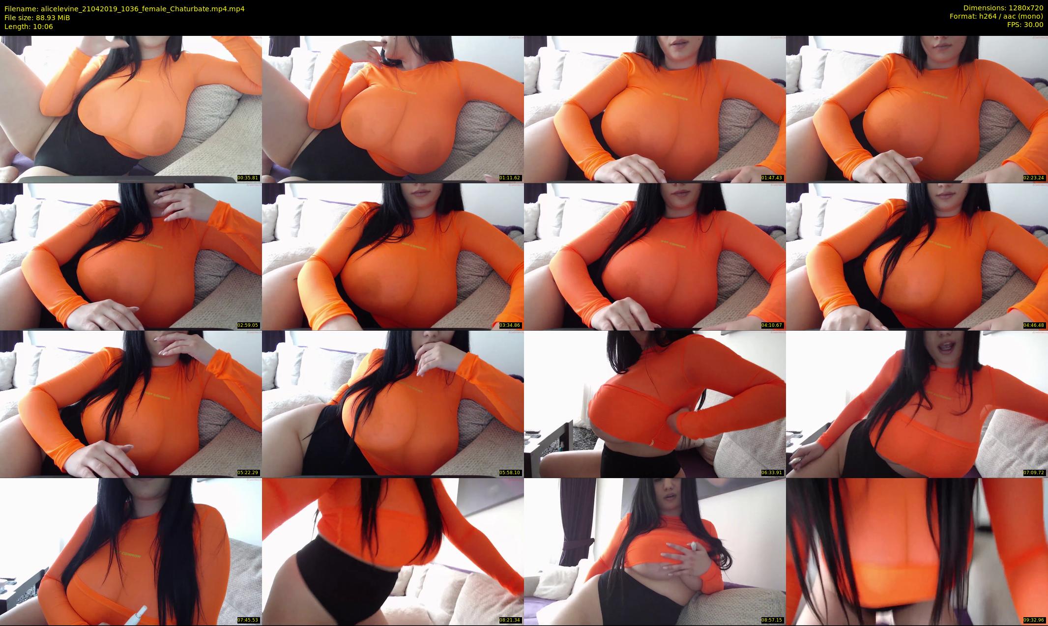alicelevine — 11 minute Chaturbate female cam show recording, 720p, Apr 21, 2019
