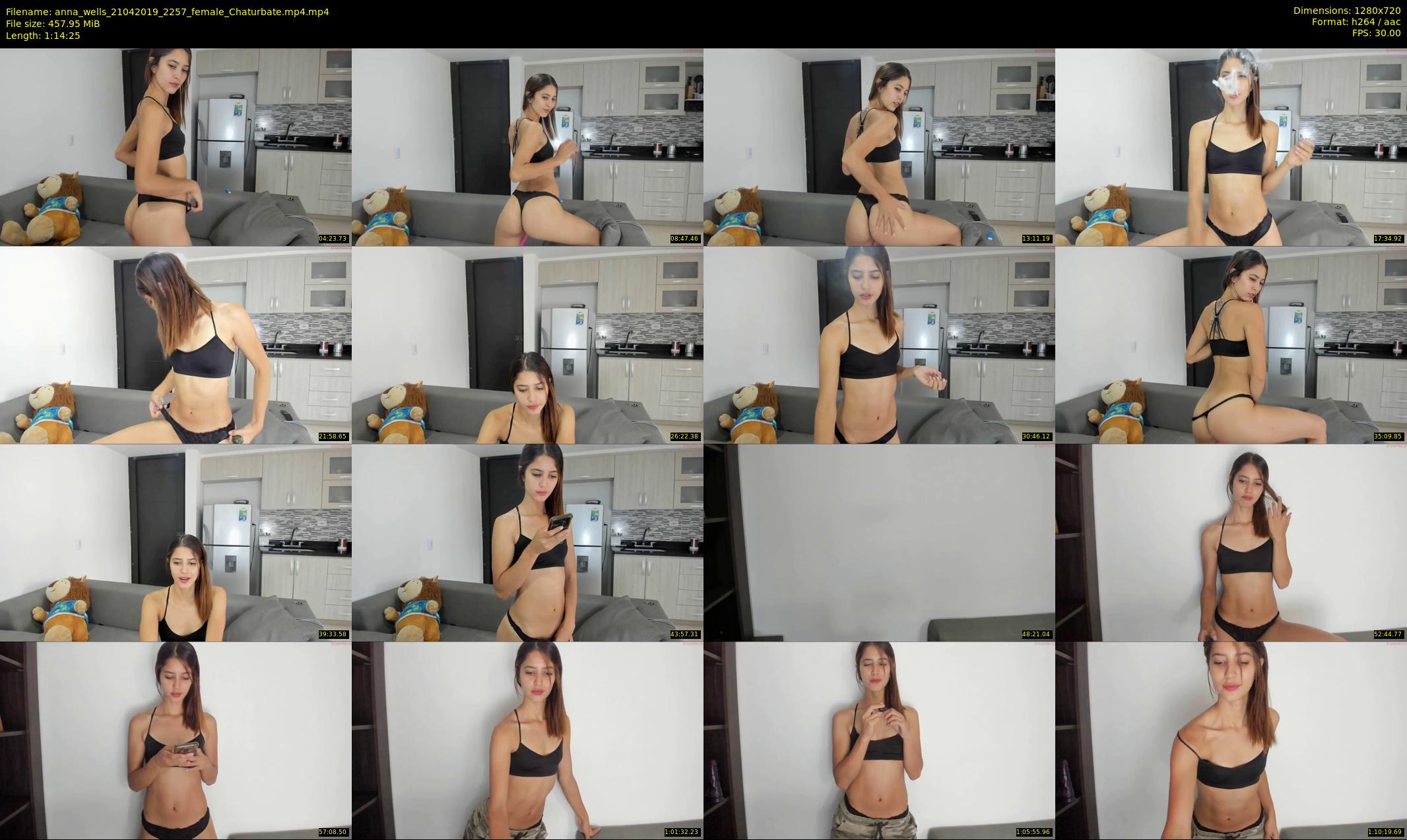 anna_wells — 75 minute Chaturbate female cam show recording, 720p, Apr 21, 2019
