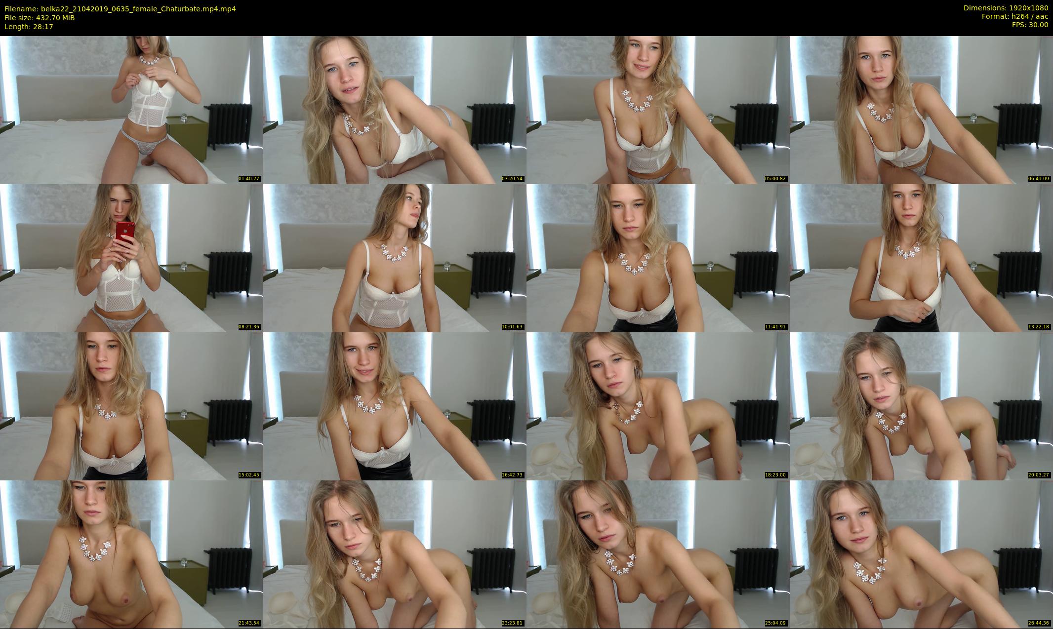 belka22 — 29 minute Chaturbate female cam show recording, 1080p, Apr 21, 2019
