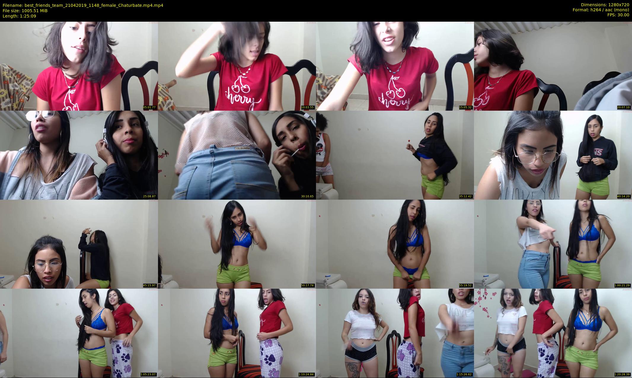 best_friends_team — 86 minute Chaturbate female cam show recording, 720p, Apr 21, 2019