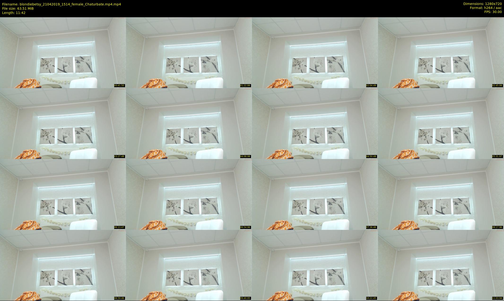 blondiebetsy — 12 minute Chaturbate female cam show recording, 720p, Apr 21, 2019