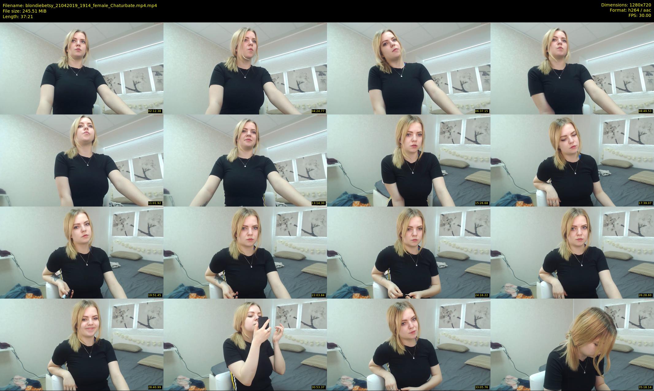 blondiebetsy — 38 minute Chaturbate female cam show recording, 720p, Apr 21, 2019